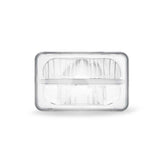 4" x 6" High Beam LED Reflector Headlight with LED Accent