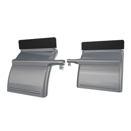 SS Classic paddle mount PMC-24 quarter fender with triangle tube and top flap