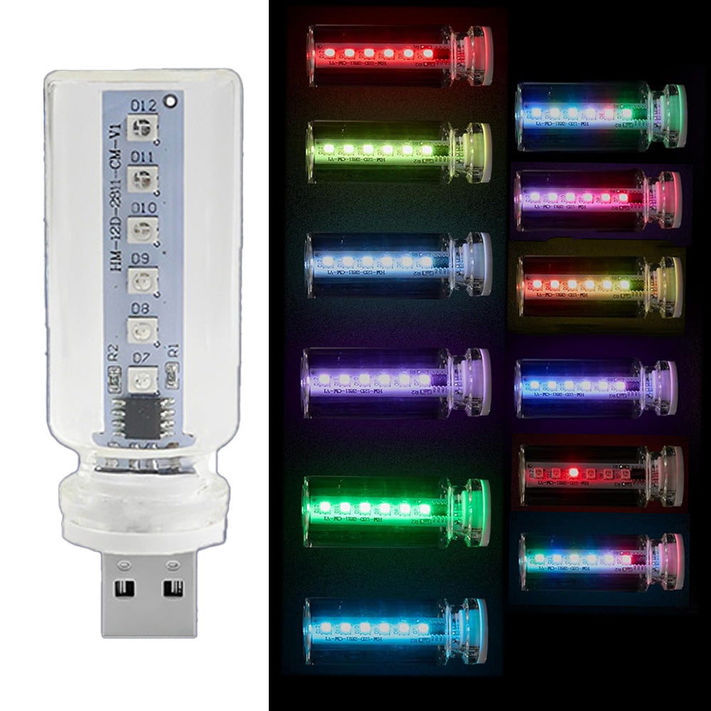 7 Color - 13 Mode USB LED Atmosphere Light
