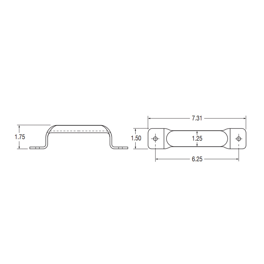 1.5" Heavy Duty Lift Handle