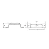 1.5" Heavy Duty Lift Handle