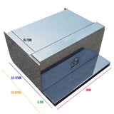 Peterbilt 30"L Stainless Smooth Step Cab Entry Tool Box