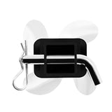 Spinning Propeller Hitch Cover for 2" x 2" Trailer Hitch Receiver