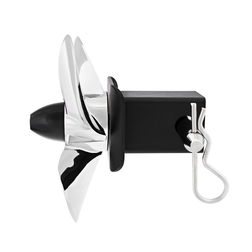 Spinning Propeller Hitch Cover for 2" x 2" Trailer Hitch Receiver