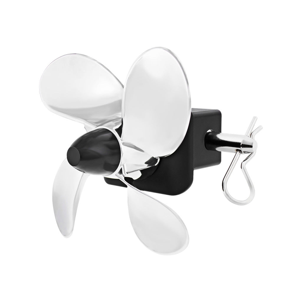 Spinning Propeller Hitch Cover for 2" x 2" Trailer Hitch Receiver