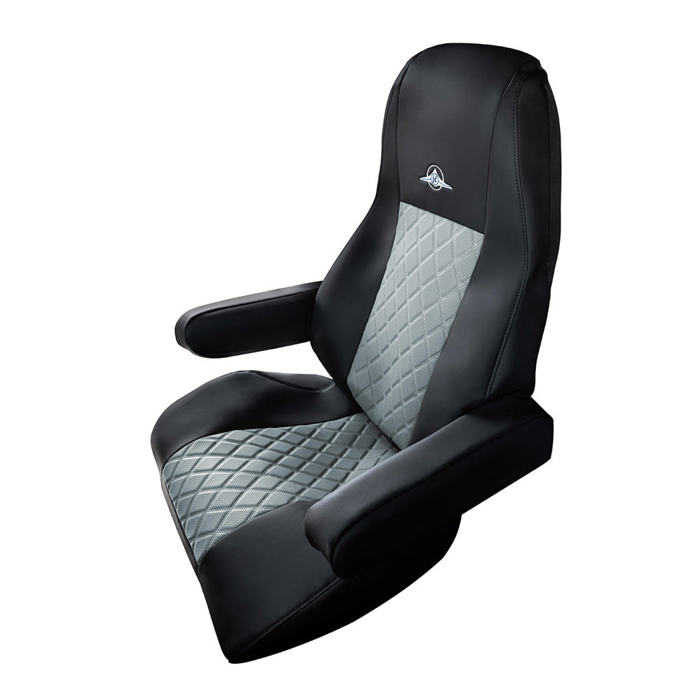 Riggear NAPA Black Faux Leather Seat Cover for 2008+ FL Cascadia