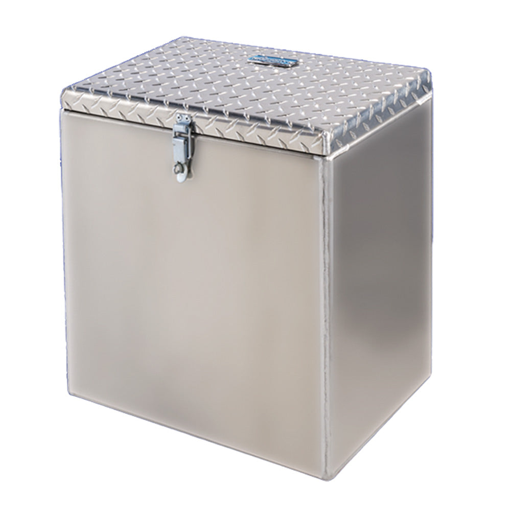 20" x 18" x 24" Side Fairing Box with Diamond Plated Door