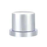 11/16" X 15/16" Chrome Plastic Flat Top Nut Cover "“ Push-On