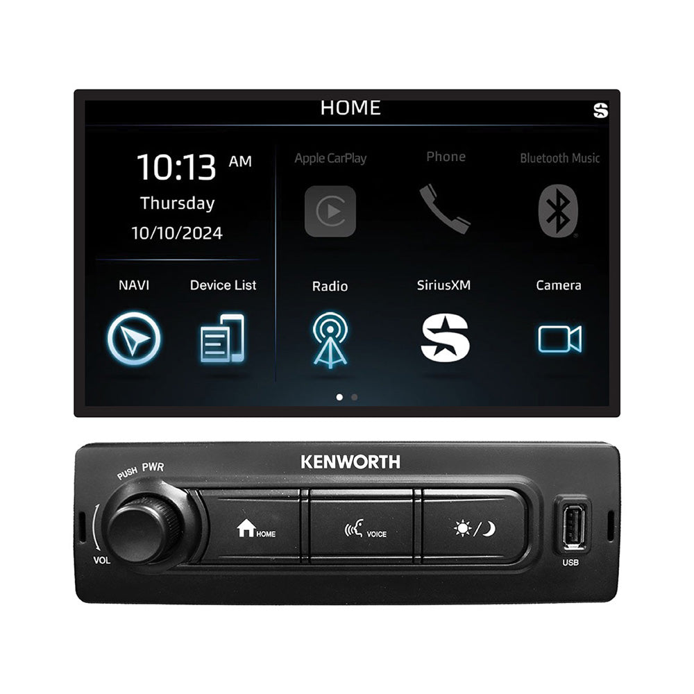 Infotainment System for Kenworth  T800, W900, T170, T270, T370 and T470 models