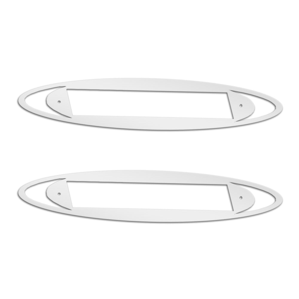 KW Ellipse Emblem Accent with Middle Cutout