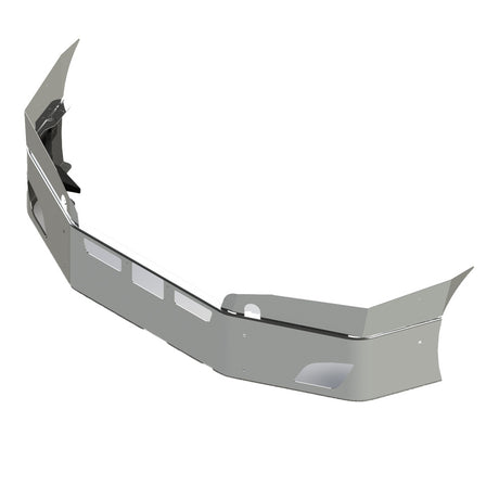14" FL Cascadia chrome bumper with fogs, tow, vents and radar