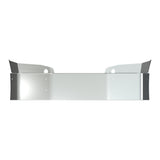 18" FL Cascadia SBA 2017 and Newer Chrome Bumper with Tow Hole