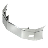 18" FL Cascadia Set Back Axle Chrome Bumper with Fog and Tow Holes