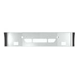 18" FL Columbia Set Back Chrome Bumper with Fog, Tow and Vent Cut Outs
