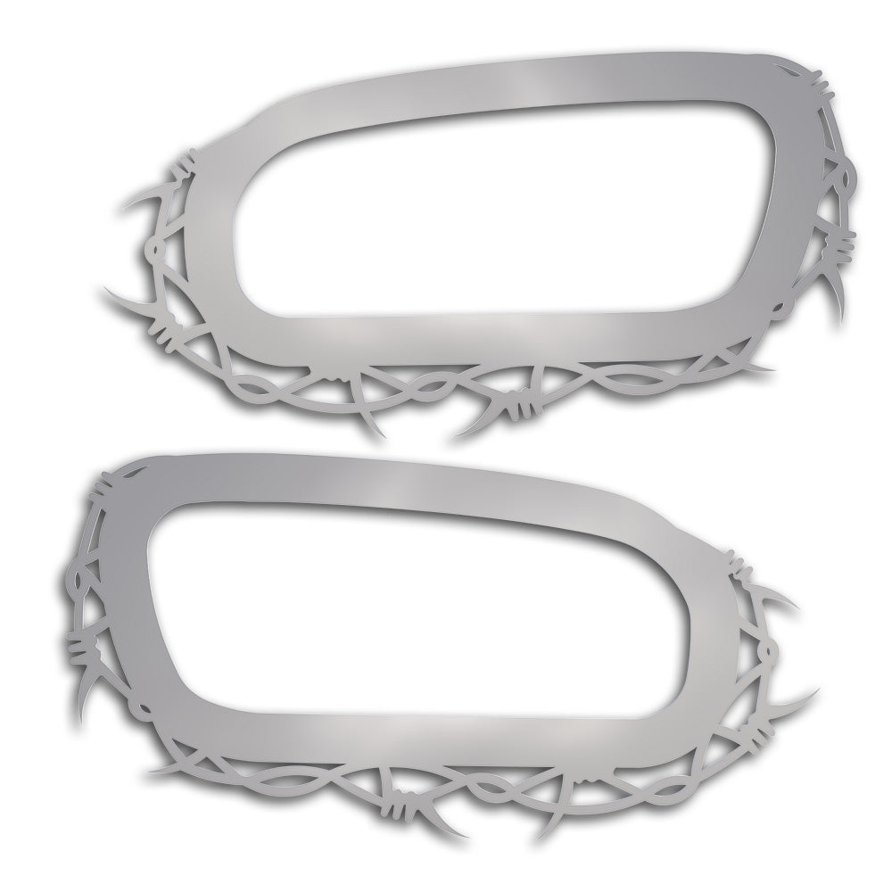 Peterbilt 589 Barb Wire Door Handle Trim