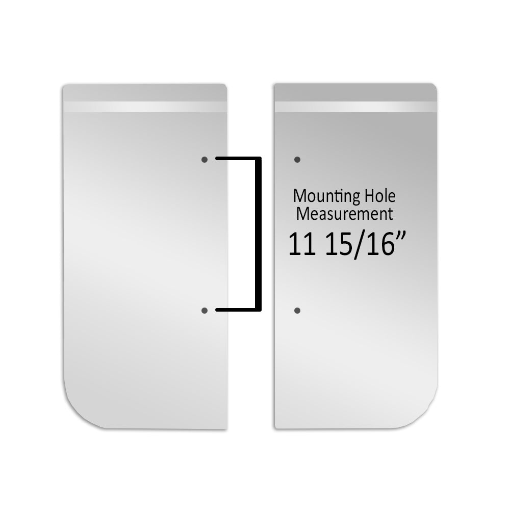 Kenworth W900 (1989-1996) Stainless Steel Blank Cowl Panel
