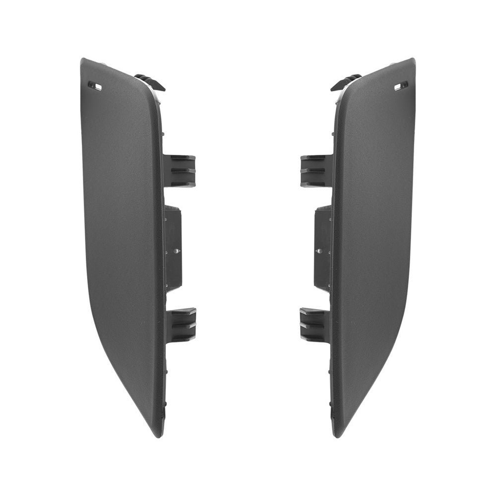 Freightliner Cascadia 2018+ Black Tow Hook Access Covers