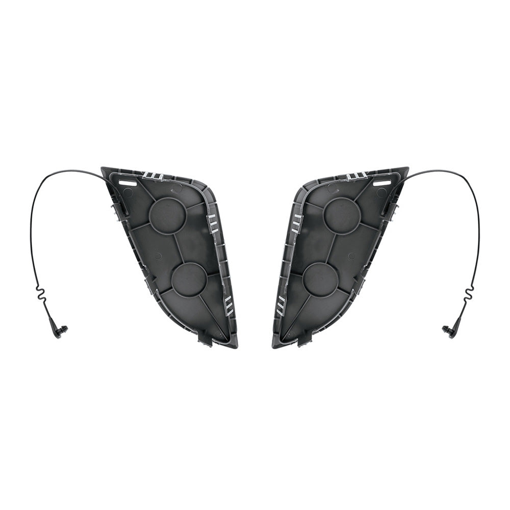 Freightliner Cascadia 2018+ Black Tow Hook Access Covers