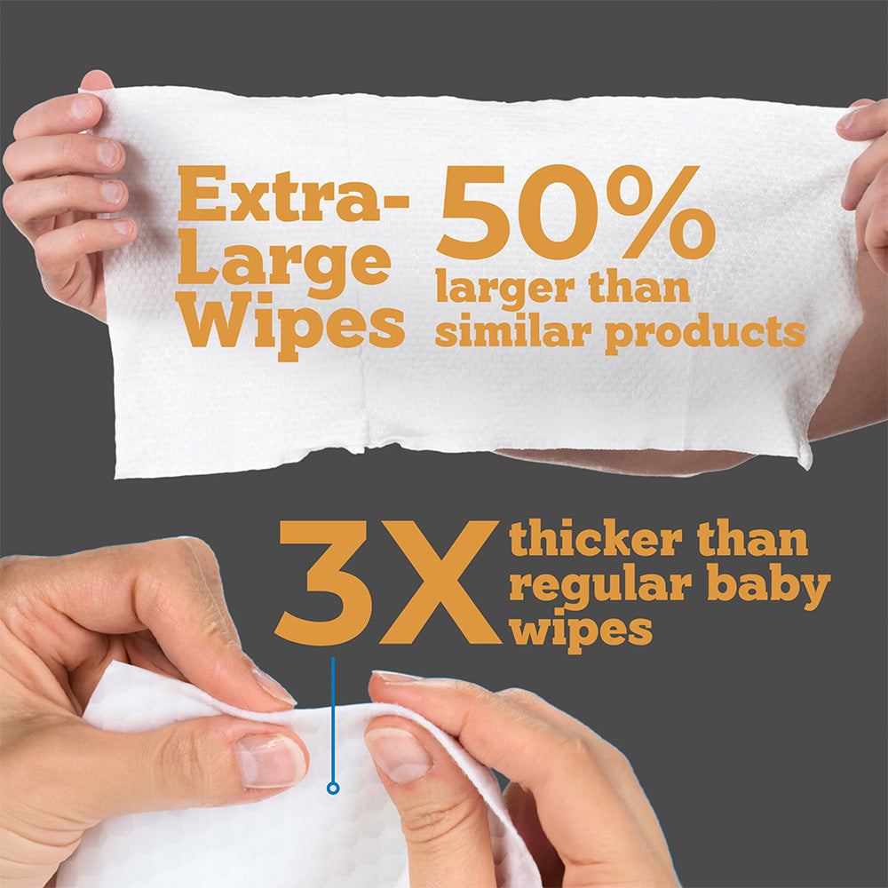 Extra Large Bathing Wipes - 10 Count