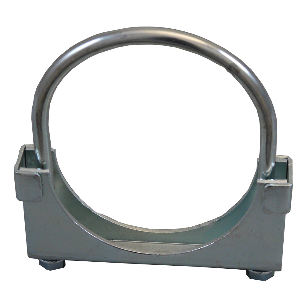 5" Zinc Round Double Bolt Saddle Clamp