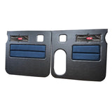 Peterbilt 379 American Classic Black Door Panel with Stainless Steel Logo