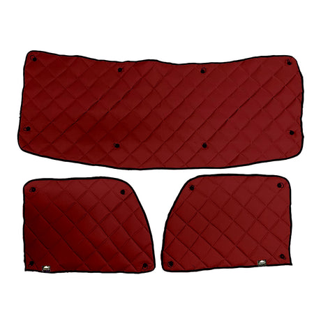 Peterbilt 567, 579, 589 ZenEclipse blackout window covers - wine for semi trucks