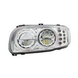 PB389, 388, 567 Chrome High Power w/ Turn, Position Light Headlight