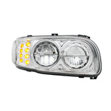 PB389, 388, 567 Chrome High Power w/ Turn, Position Light Headlight
