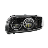PB389, 388, 567 Black High Power w/ Turn, Position Light Headlight
