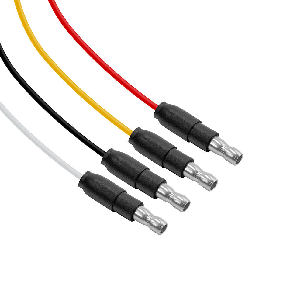 3-1/2" Double Fury 4 LED Clear Glass Watermelon Light