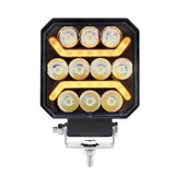 LED Work light with Ten LEDs and "U" Light Guide