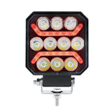 LED Work light with Ten LEDs and "U" Light Guide