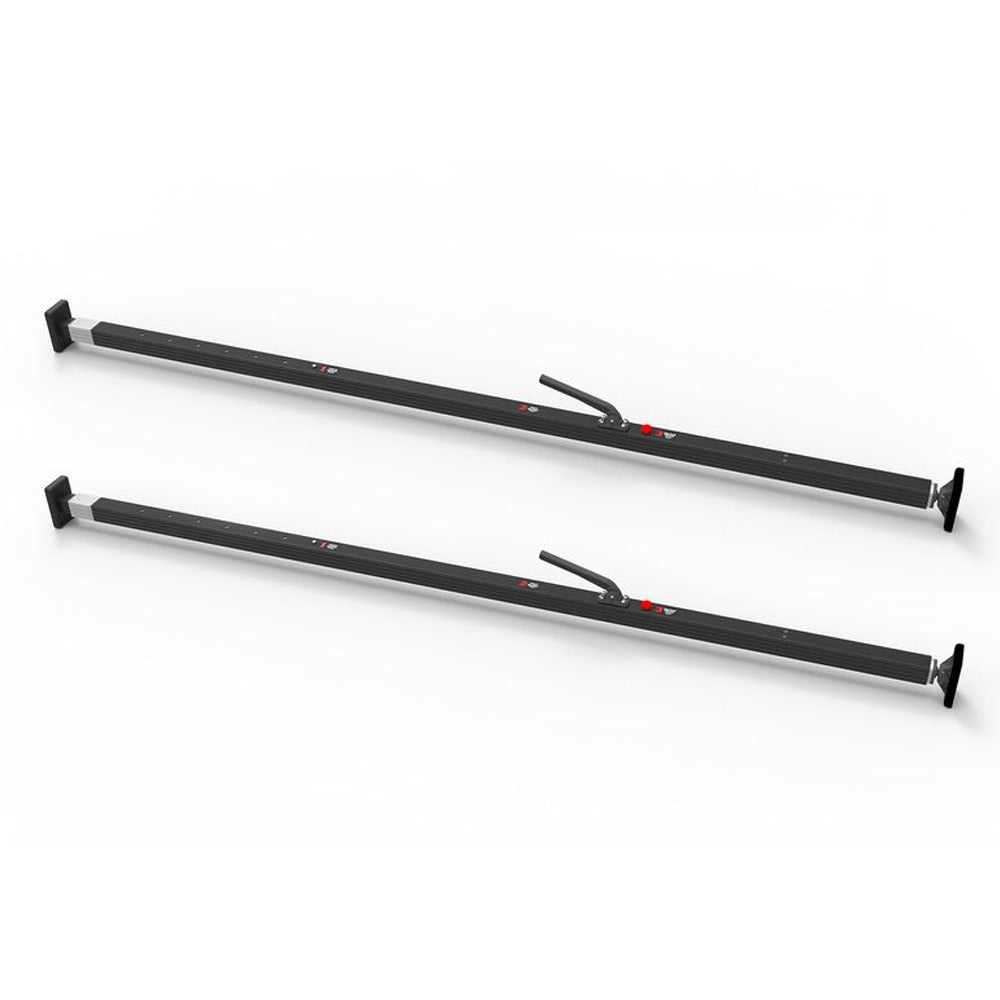 84" - 114" SL-30 Cargo Bar with Articulating & Fixed Feet " Pair
