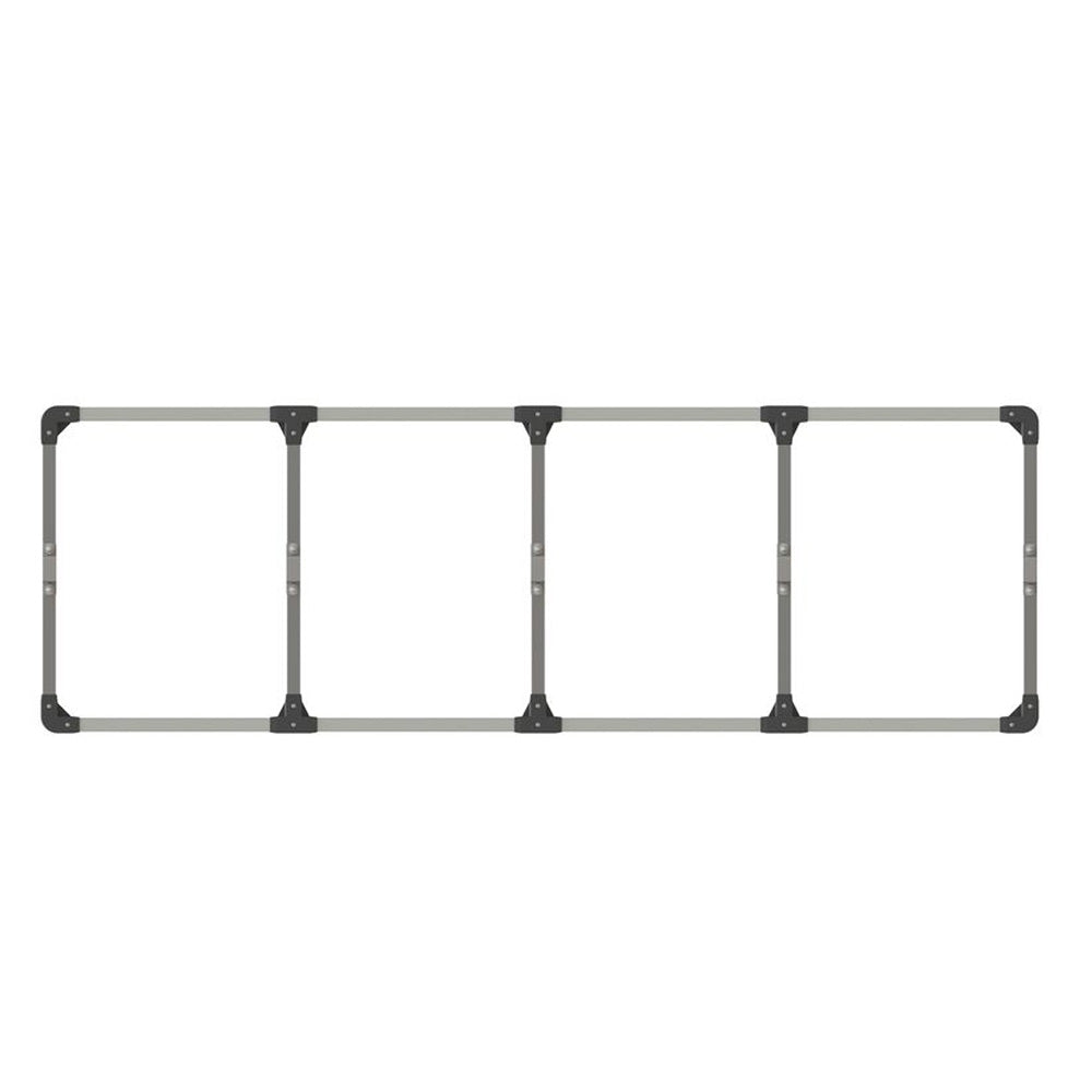 24" x 74" Aluminum Hoop with 5 Crossmembers