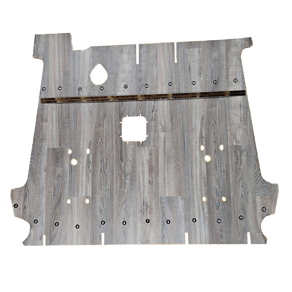 Kenworth T660, W900 Day Cab 2006 - 2025 Laminate Flooring with Shifter Cutout