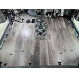 Peterbilt 379, 386, 389 2014+ Vinyl Plank Wood Flooring with Shifter Cutout