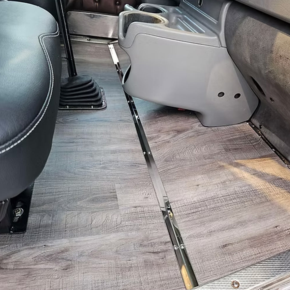 Kenworth T660, W900 Aero Cab 2006-2025 Vinyl Plank Wood Flooring with Shifter Cutout