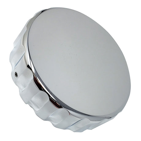 Kenworth ribbed fuel cap cover - pair for semi trucks
