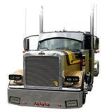 Peterbilt 589 AERO Visor 304 Stainless with No Factory Visor