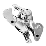 Chrome Big Foot Hood Ornament