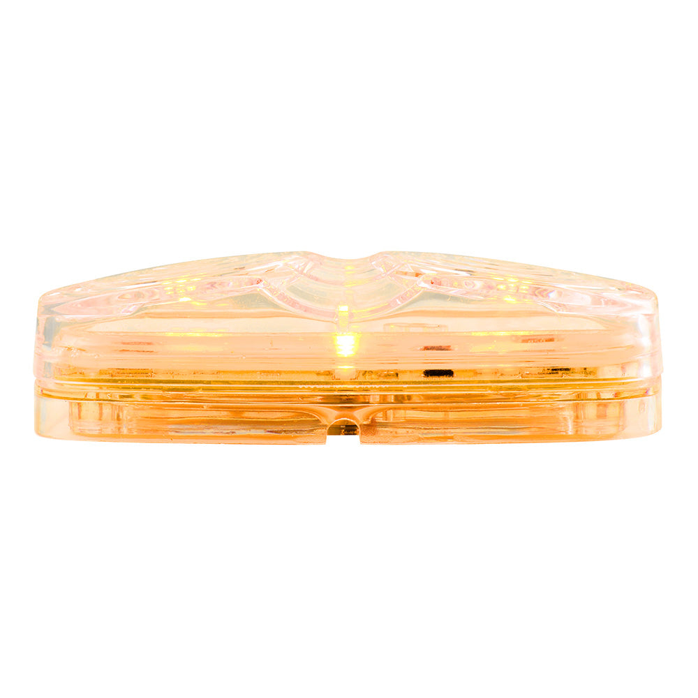 4" Amber/Clear Tiger Eye Dual Function LED Light
