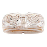 4" Red/Clear Tiger Eye Dual Function LED Light