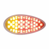 51 Amber, Red LEDs Duo Auxiliary Utility Clear Lens