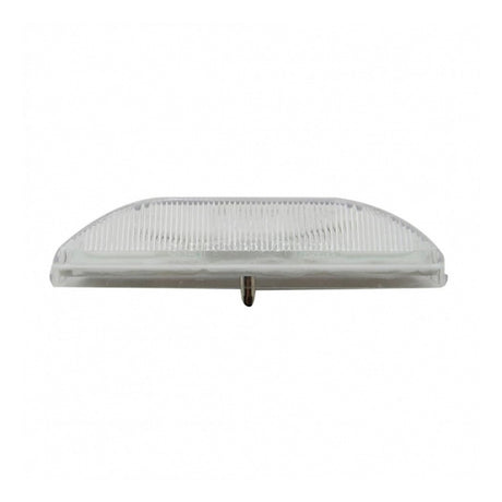 Close-up of 3-3/4" Fender mount clear lens incandescent light