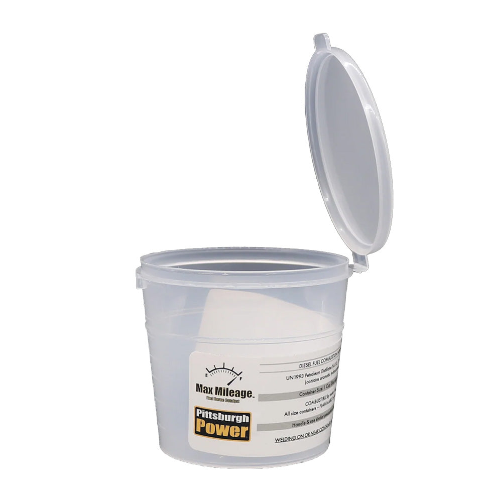 8 oz Measuring Cup for Max Mileage Fuel Borne Catalyst