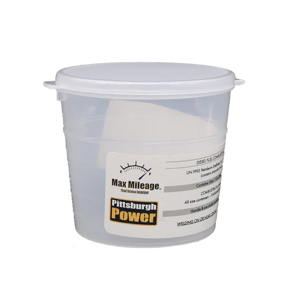 8 oz Measuring Cup for Max Mileage Fuel Borne Catalyst