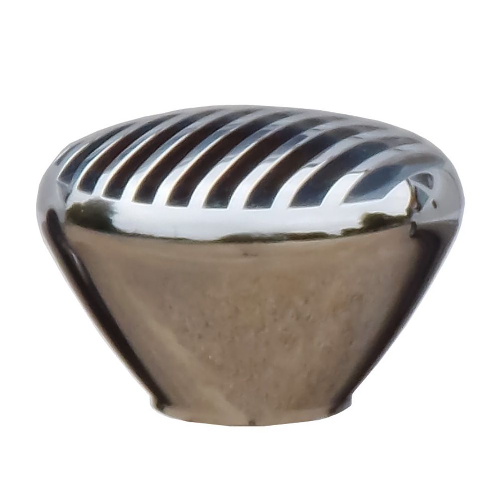 Nostalgic Chrome Billet Finned Air Brake Knob