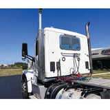 Peterbilt, Kenworth Stainless Steel Rear Window Guards