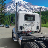 Peterbilt, Kenworth Stealth Black Steel Rear Window Guard