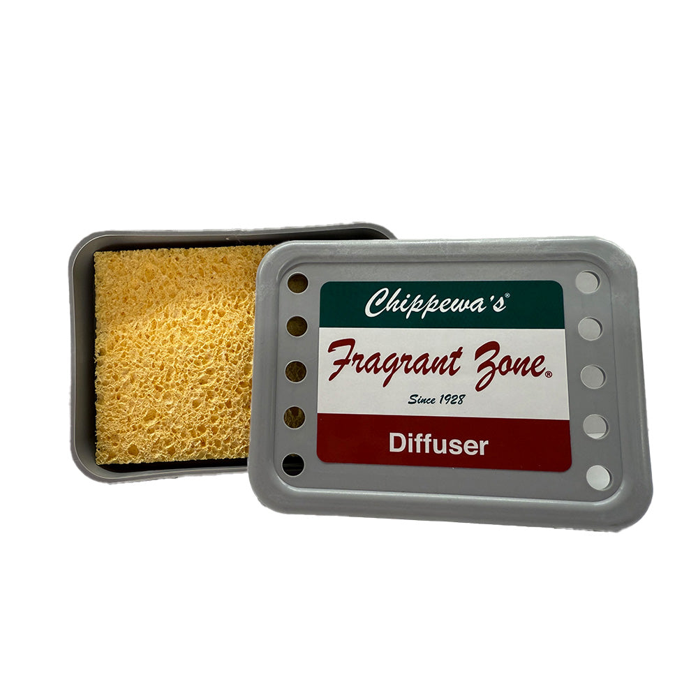Chippewa™s Fragrant Zone Rectangular Plastic Diffuser Tin – Iowa 80